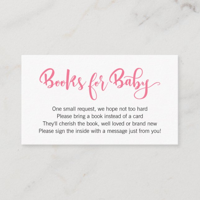 Baby Bash Books for Baby  Enclosure Card (Front)