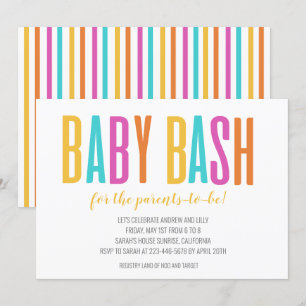 Baby Bash Invitation