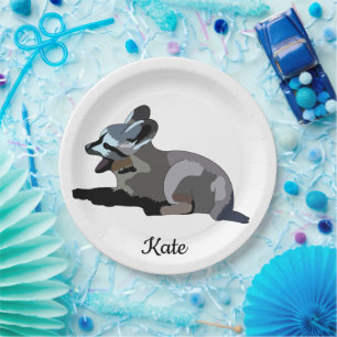 Baby Bat-eared Fox Paper Plate