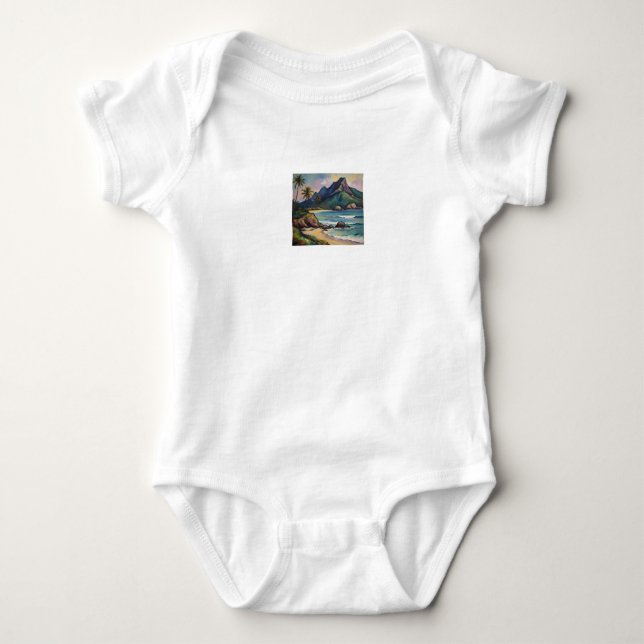 Baby Beach Bodysuit (Front)