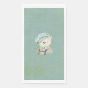 Baby Bear Adorable Cute Kids Simple Whimsical Napkin