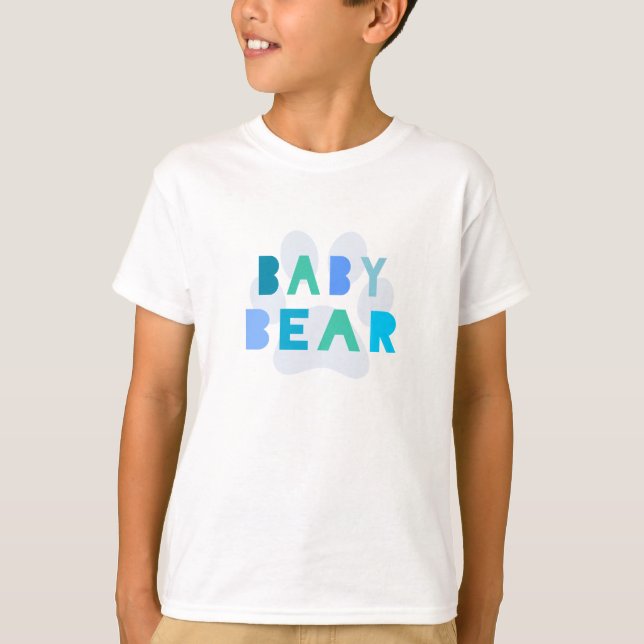 Baby bear - blue T-Shirt (Front)