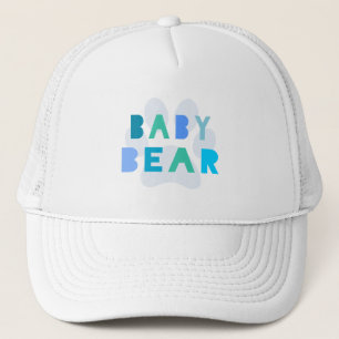 Baby bear - blue trucker hat
