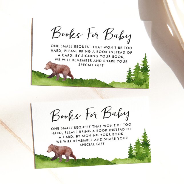 Baby Bear Book Request Enclosure Card (Creator Uploaded)