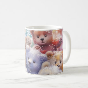 Baby Bear Christmas Digital Art Coffee Mug