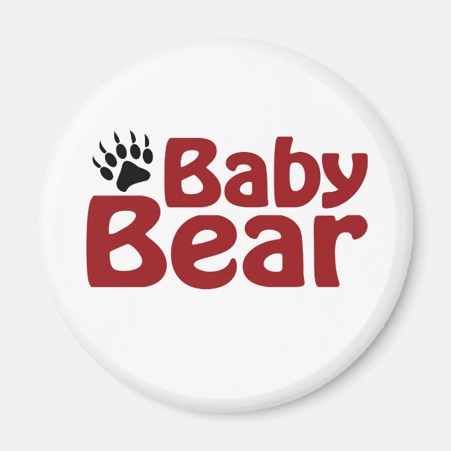 Baby Bear Claw Magnet (Front)