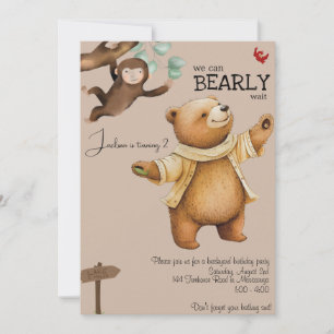 Baby Bear  Invitation