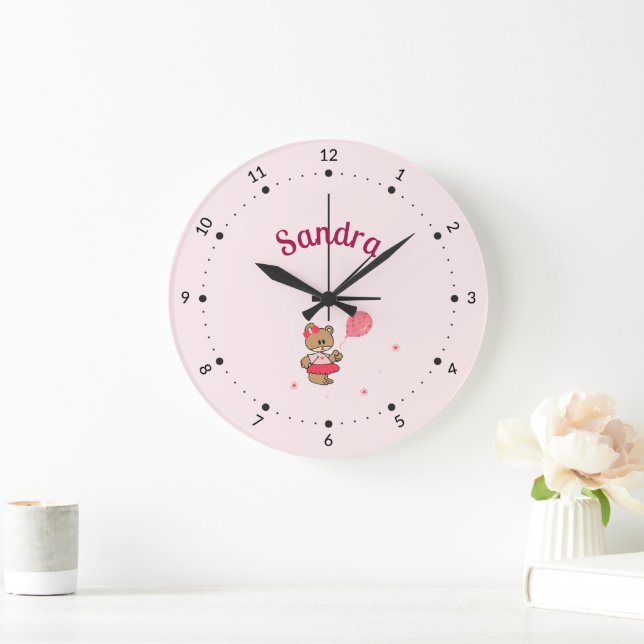 Baby bear large clock (Home)