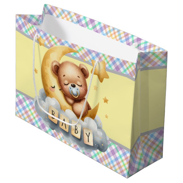 Baby Bear Large Gift Bag (Front Angled)