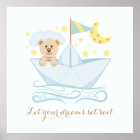 Baby Bear Nursery Wall Art