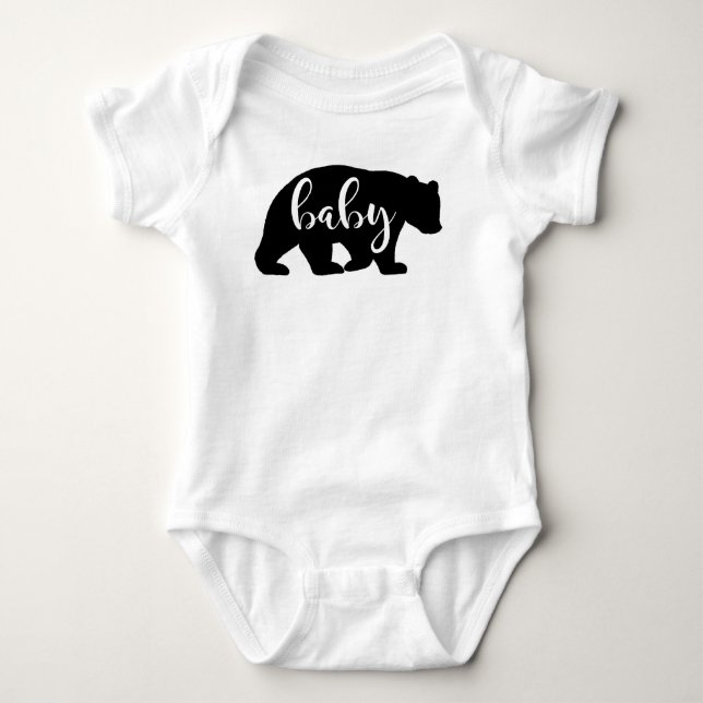 Baby Bear one piece shirt (Front)