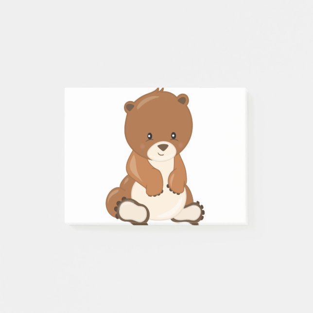 Baby Bear Post-it Notes (Front)