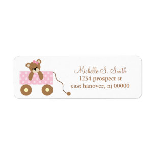 Baby Bear Return Address Labels