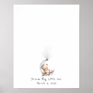 Baby Bear Sits on the Moon - Guest Book