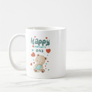 Baby bear wishes you a happy Mother's Day Coffee Mug