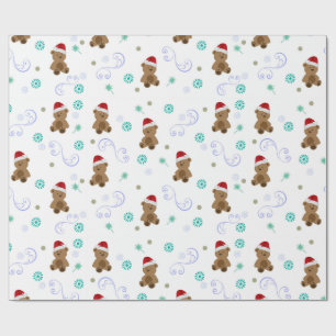 Baby Bears Christmas Wrapping Paper