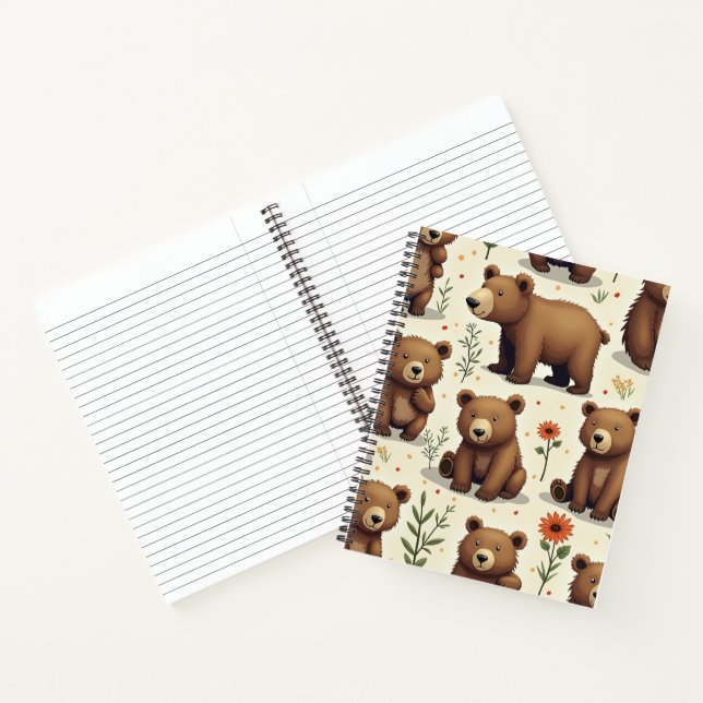  baby bear's steps notebook (Inside)