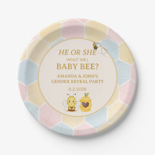 Baby Bee He or She? Paper Plate