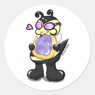 Baby Bee - Pastry Edition - Glossy Sticker