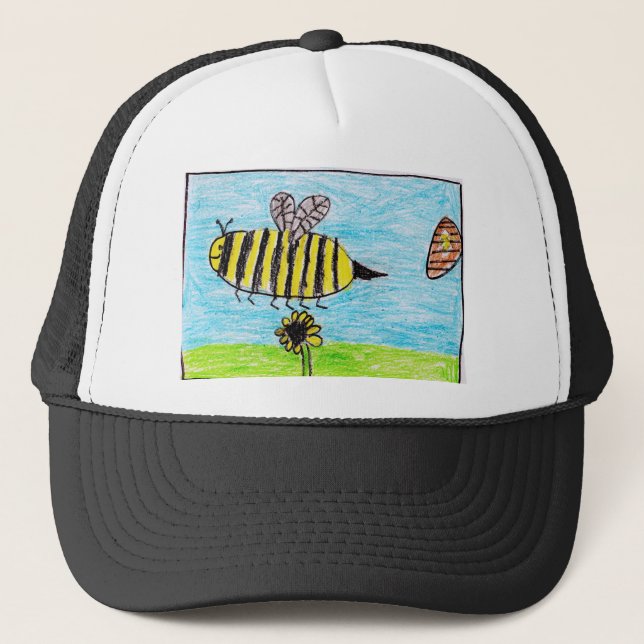 Baby Bees Trucker Hat (Front)