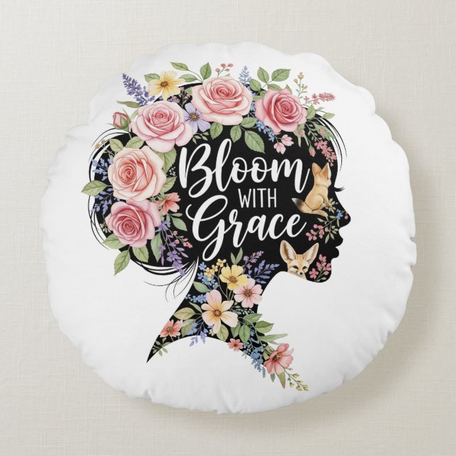 Baby Bib Round Cushion (Front)