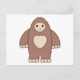Baby Bigfoot Postcard