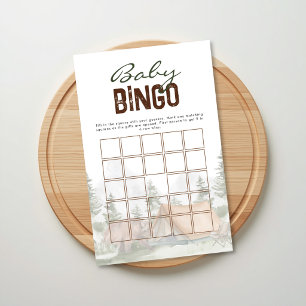 Baby Bingo Bear Camper Baby Boy Shower Games