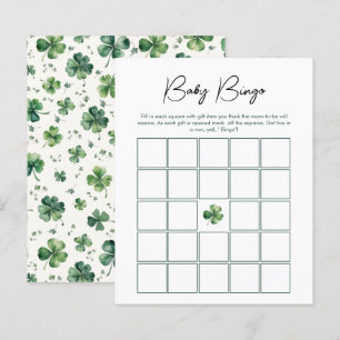 Baby Bingo Lucky Charm Baby Shower Game