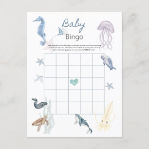 BABY BINGO POSTCARD