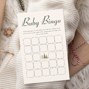 Baby Bingo Winter Baby Shower Game