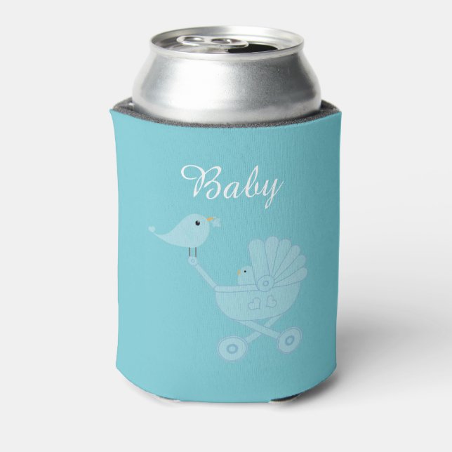 Baby Bird Baby Shower Party Favour Can Cooler (Can Back)