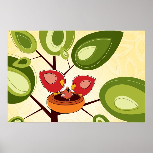 Baby Bird Poster (Front)
