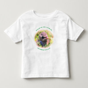 Baby Bird Too Cute Funny     Toddler T-Shirt