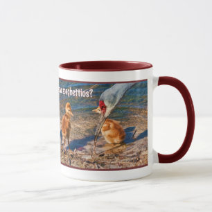 Baby Birds and a Worm Lunch Mug