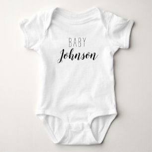 Baby Birth Announcement Reveal Customized Bodysuit
