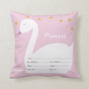 Baby Birth Certificate Pillow