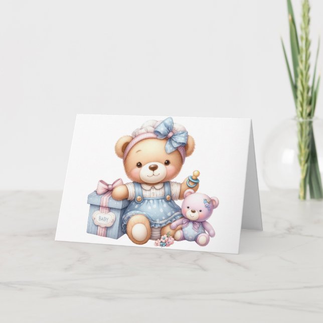 Baby Birthday Card  (Front)