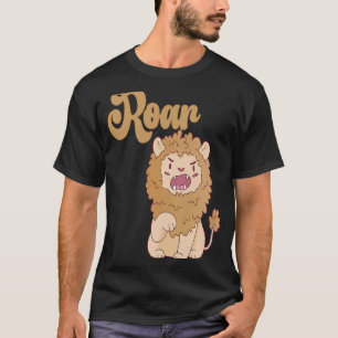 Baby Birthday One Wild Lion Animals Celebration Bo T-Shirt