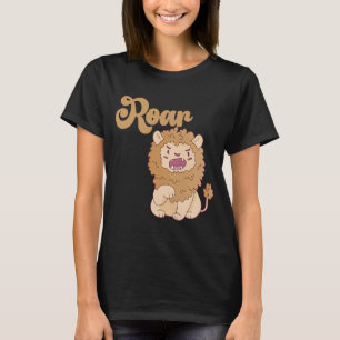 Baby Birthday One Wild Lion Animals Celebration Bo T-Shirt