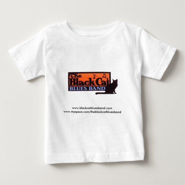 Baby Black Cat T-Shirt (Front)