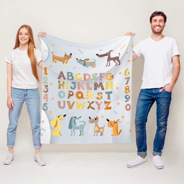 Baby Blanket - ABC letters (In Situ)