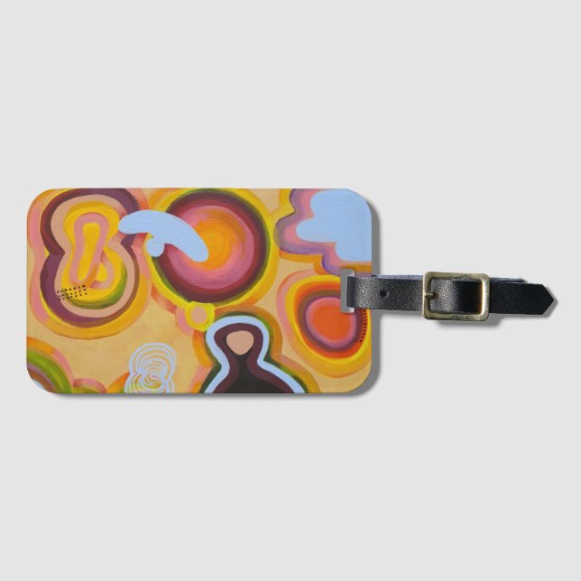Baby Blanket Luggage Tag (Front Horizontal)