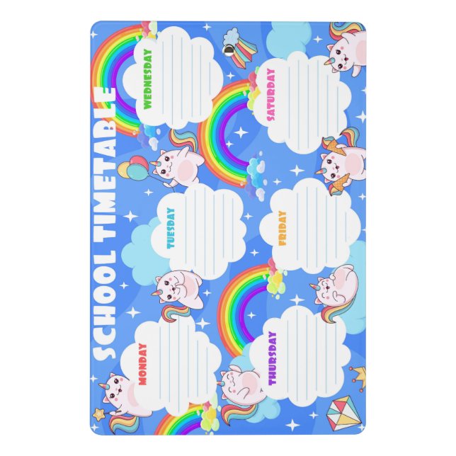 Baby Blanket Mini Clipboard (Back)