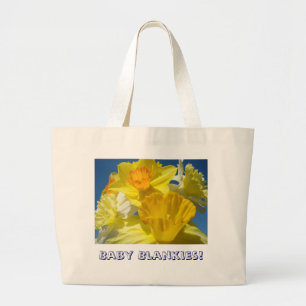 Baby Blankies! Tote Bag Baby's Stuff Daffodils