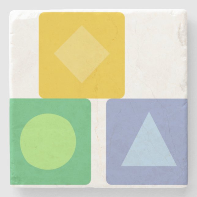 baby blocks stone coaster (Front)