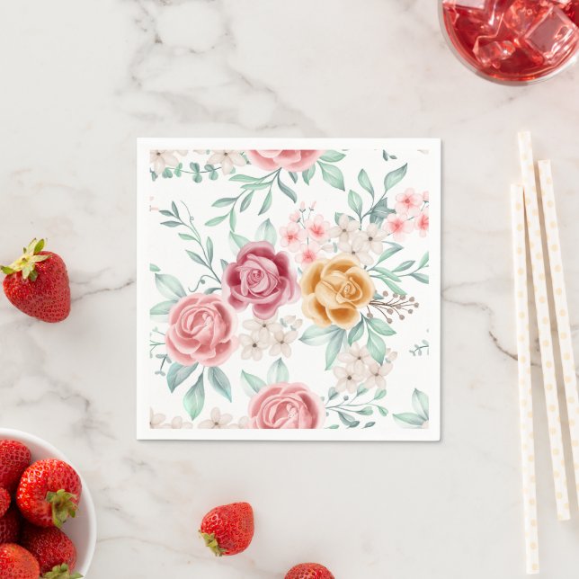 Baby Blossom Celebration  Napkin (Insitu)