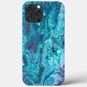 Baby Blue 2 Blue Acrylic Abstract Phone Case