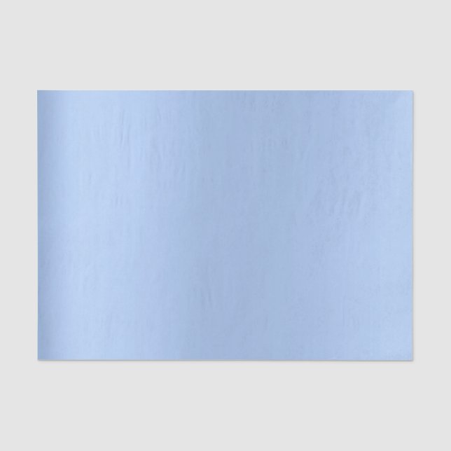 Baby Blue Aqua Metallic Tissue Paper (Front)