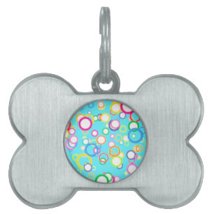 BABY BLUE BATH BUBBLES PET TAG