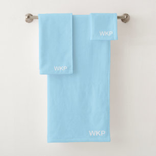 "Baby Blue" Bath Towel Set
